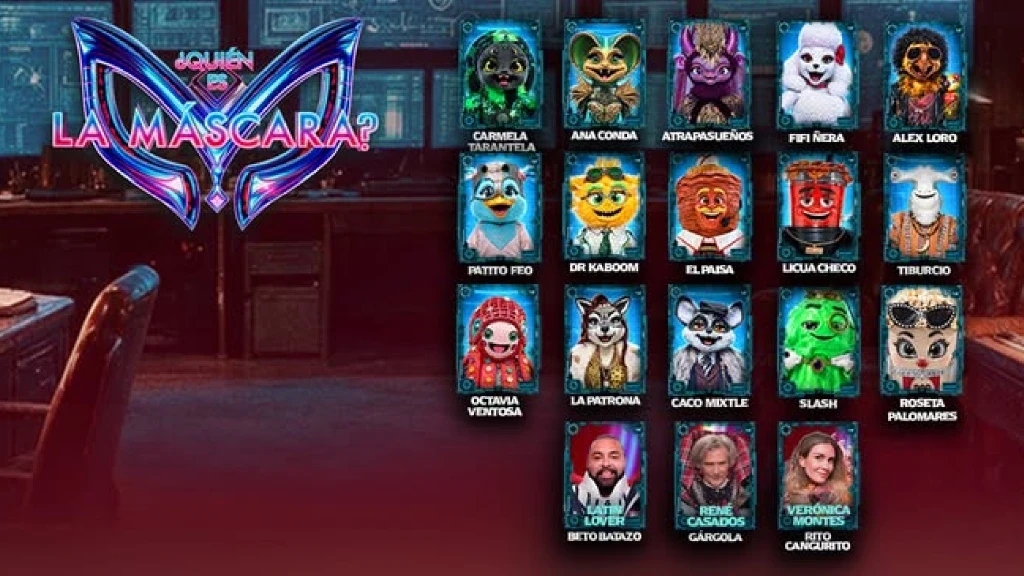 ¿Quién es la Máscara 2026: Seis Nuevos Personajes se Enfrentan a la Eliminación en la Tercera Gala este 25 de Octubre