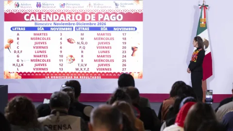 Del 3 al 27 de noviembre se realizará el depósito del bimestre noviembre-diciembre de los Programas para el Bienestar