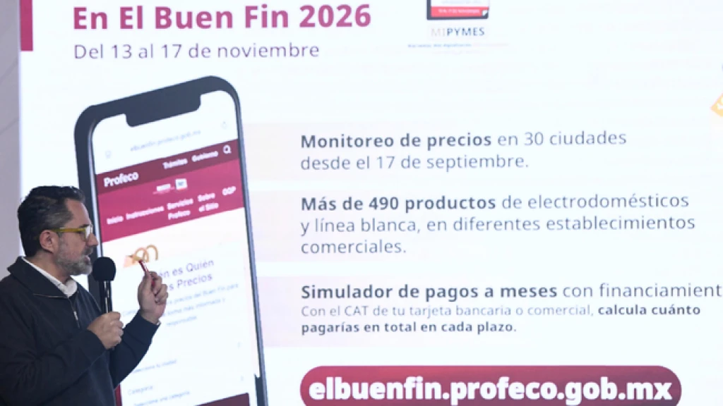 Profeco presenta micrositio de apoyo para las personas ante el próximo Buen Fin