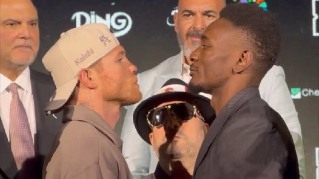¡Listos para la Guerra en Riad! Canelo Álvarez y Christian Mbilli Superan la Báscula y se Alistan para el Título Supermediano del CMB